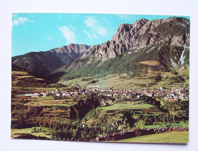 Cartolina Tesero ( Trento ) - Panorama 1983