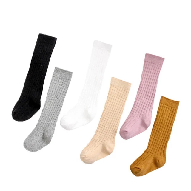 Toddler Leg Warmer Calzini di cotone Calzini per bambini Caldo invernale 3