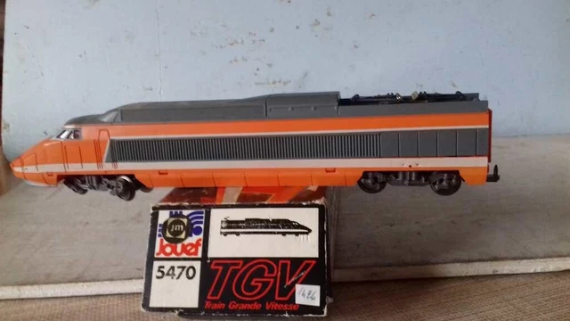 JOUEF BOGIE AVANT avec essieux en métal de fausse motrice de TGV PSE