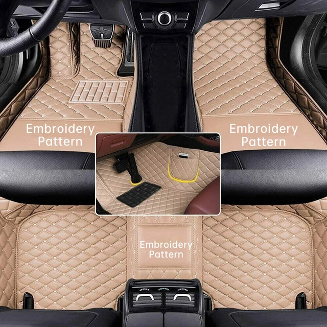 For Toyota RAV4 2000-2023 Car Floor Mats Waterproof Auto Carpets Luxury Liner