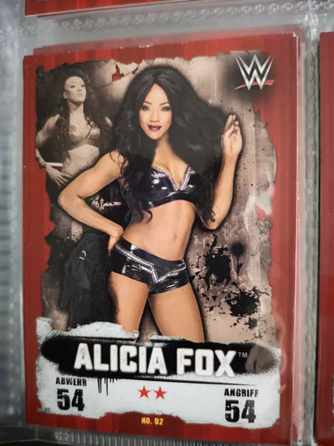 2016 WWE TOPPS Slam Attax Takeover #92 Alicia Fox