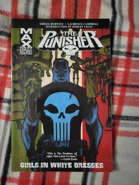 Punisher Max Girls In White Dresses Trade Paperback TPB Marvel Comics Hurwitz...