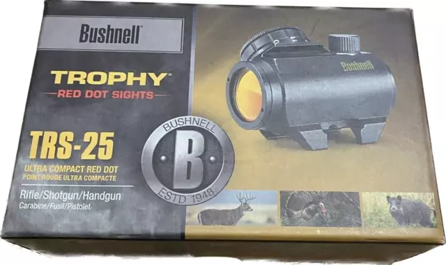 Bushnell Trophy TRS-25 Ultracompact Red Dot Sight Rifle/Shotgun/Handgun AM18