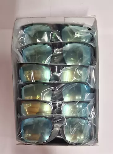 **Job Lot X12** Mirrored Lenses Sunglasses - Brand New - Trader / Markets / Reta