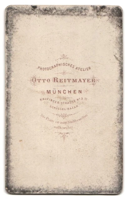 Fotografie Otto Reitmayer, München, Kaufinger-Str. 9, Portrait junges Mädchen i 2