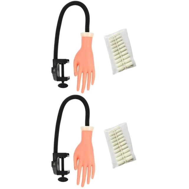 1000 Pz Manicure Pratica Manicure Maniplastica Unghie Dito Modello Formazione