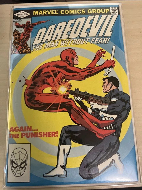 Daredevil #183 1st DD VS. Punisher Marvel Comics 1982. NM