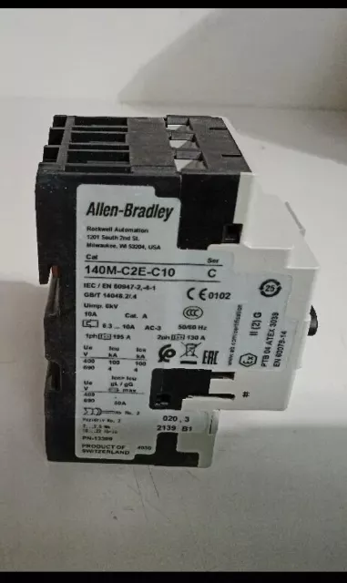 disjoncteur Allen-Bradley 140M-C2E-C10 Ser C