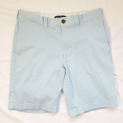 CHARLES AND A half flat front cotton/spandex chino shorts men's 