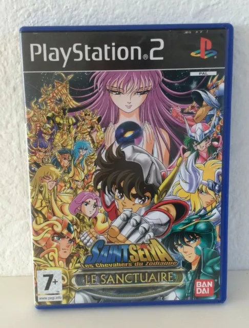 ☺ Jeu Playstation 2 - PS2 Sony Les Chevaliers Du Zodiaque Le Sanctuaire St Seiya