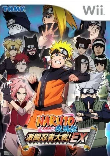 Naruto Clash of Ninja Shippuden EX Special 1 2 3 Takara Tomy Nintendo Wii  Japan