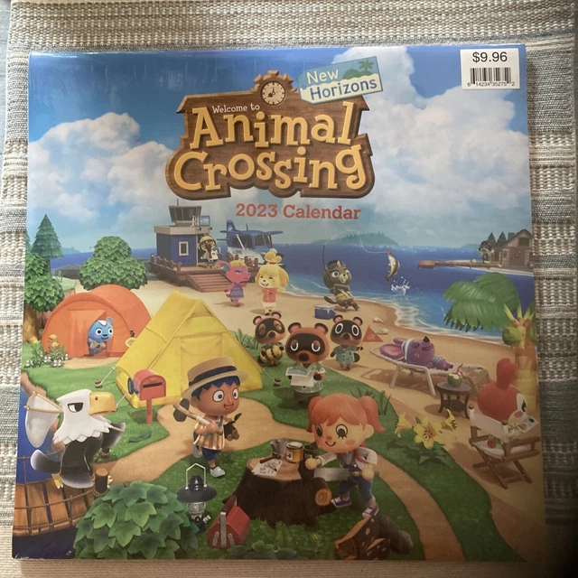 WELCOME TO ANIMAL Crossing New Horizons 2023 Wall Calendar 12X 24 7 