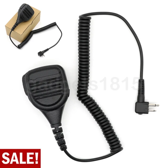 2 Pin Speaker Mic For MOTOROLA CLS446 CLS1110 CLS1410 CLS1413 CLS1450 CLS1450C