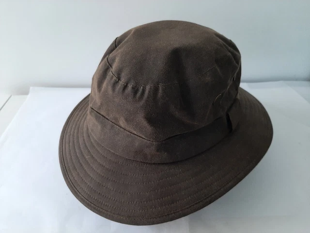 PAUL HARNDEN COTTON Waxed Bucket Hat - Handmade, Excellent