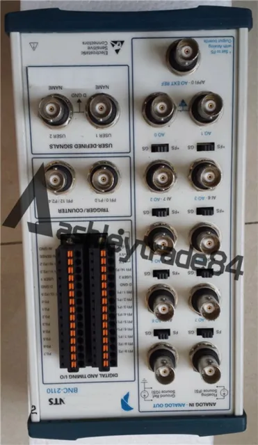 National Instruments NI BNC-2110 BNC2110 Connettore testato