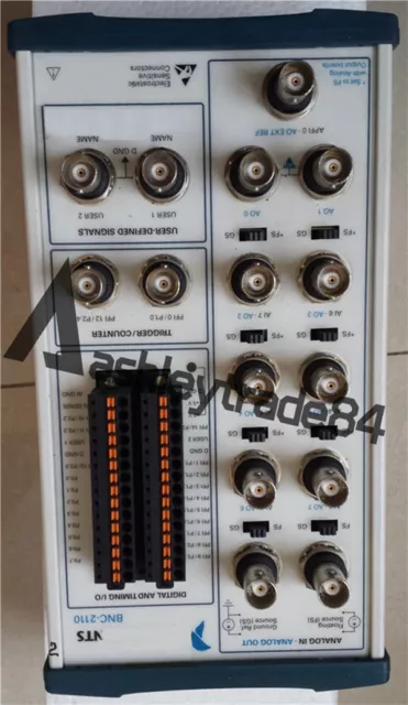 National Instruments NI BNC-2110 BNC2110 collegamento testato