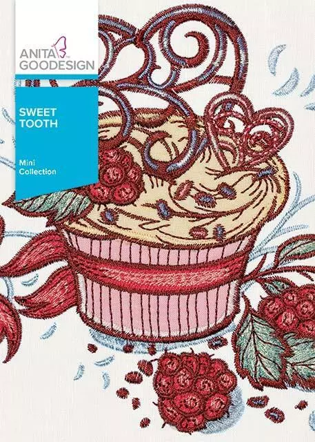 Sweet Tooth Anita Goodesign Embroidery Machine Design CD NEW