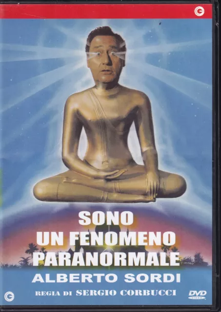 SONO UN FENOMENO PARANORMALE Dvd ::: COME NUOVO ::: 1^ Ed. CECCHI GORI