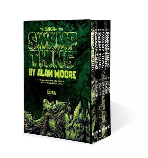 Saga of the Swamp Thing Box Set by Alan Moore (English) Paperback Book