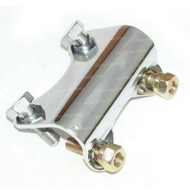 Per Royal Enfield Manubrio Clip Morsetto Bullone Prigioniero Classic...