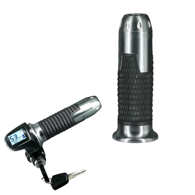 Kit de Contrôleur sans Balais pour Vélo électrique 36V 48V 1000W, Poignée D' accélérateur de Contrôle de Vitesse Divisée avec Panneau LCD pour Guidon de 22,5 Mm