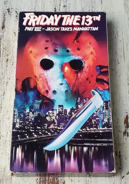 VG Friday the 13th - Part 8: Jason Takes Manhattan (1994) VHS, US Release