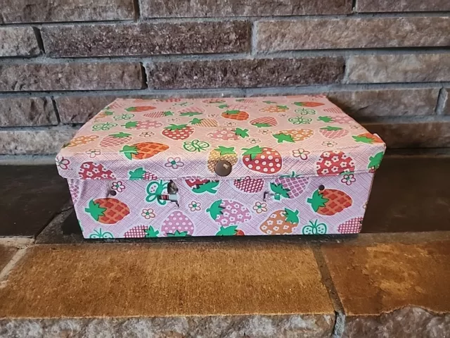 Vintage 1980s Strawberry Shortcake Carry Case