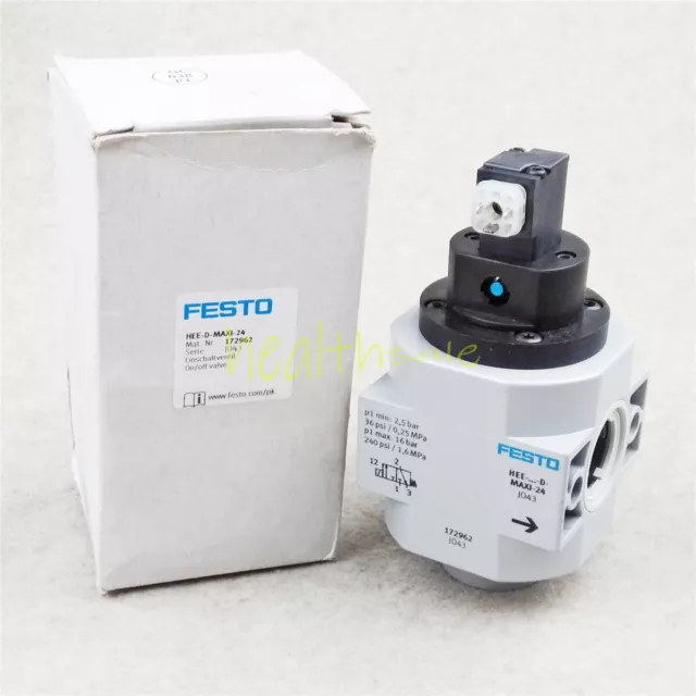 ONE FESTO HEE-D-MAXI-24 172962 valvola di avviamento di sicurezza sorgente aria