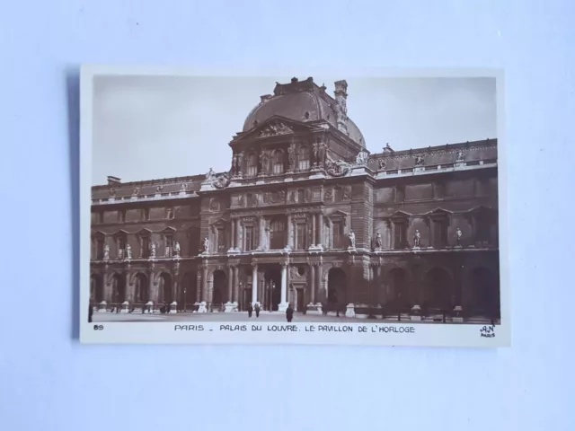 CPA 89. Paris, palais du louvre, le pavillon de l'horloge