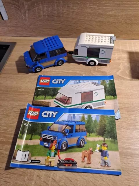 LEGO CITY: Van with Caravan (60117) with Building Instructions