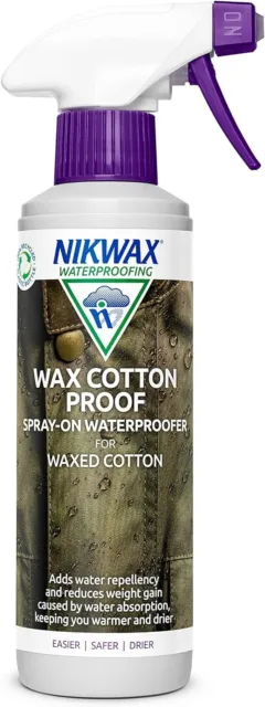 Nikwax Wax Cotton Proof Spray-On Waterproofer