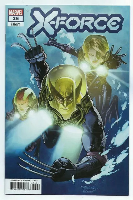 Marvel Comics X-FORCE #26 first printing variant cover