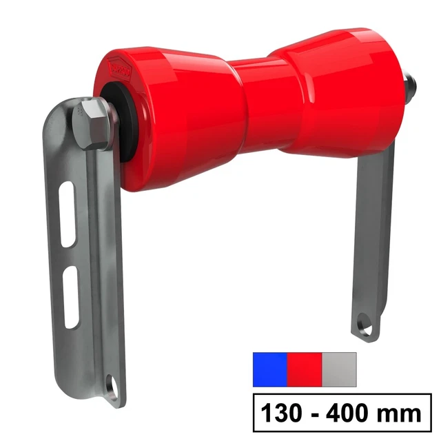 Rouleau de quille en polyuréthane avec support C Remorque à bateau