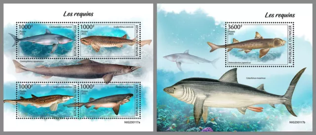 NIGER 2023 MNH ** Haie Sharks #117