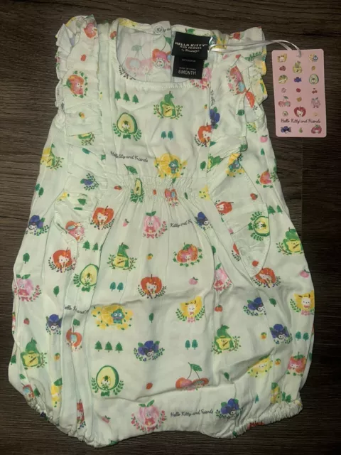 Hello Kitty Baby Romper 6mo