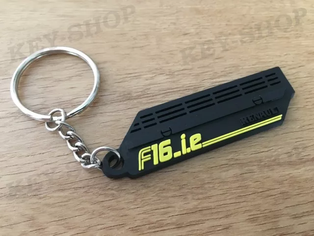 Porte clés / Keychain / Keyring PVC F16ie RENAULT CLIO WILLIAMS 16V/16S R19