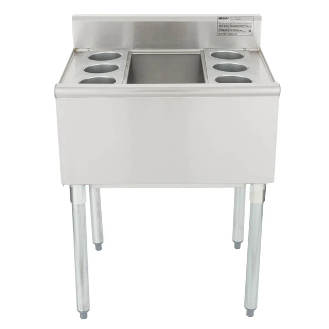 Eagle Group B2CT-18-7 24" Underbar Ice Bin/Cocktail Unit