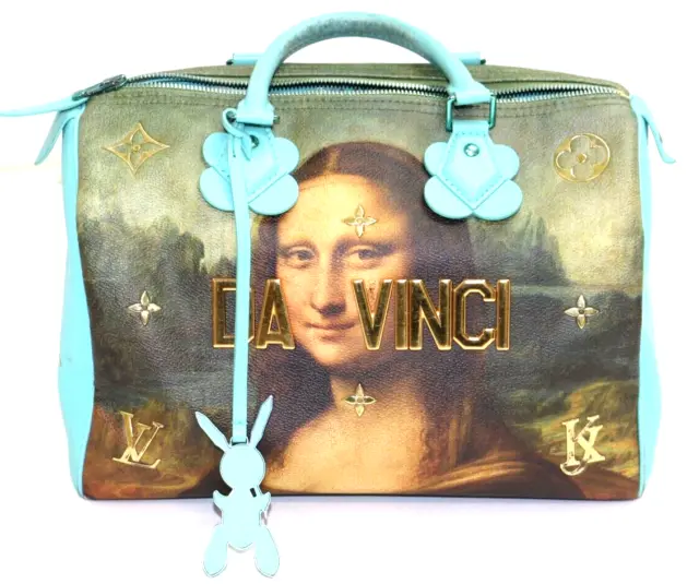 Louis Vuitton M43325 Neverfull MM Da Vinci Mona Lisa Masters Tote
