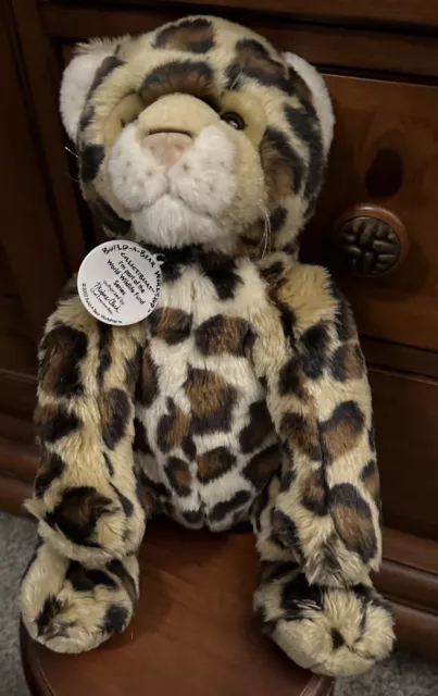 Build A Bear WWF Leopard/Cheetah Plush Stuffed Animal Bag 2