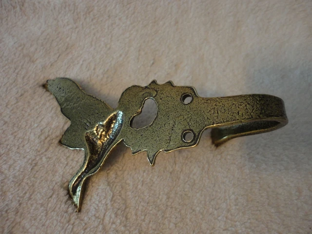 Coat Hat Hook Brass flying Duck Single Hook 2