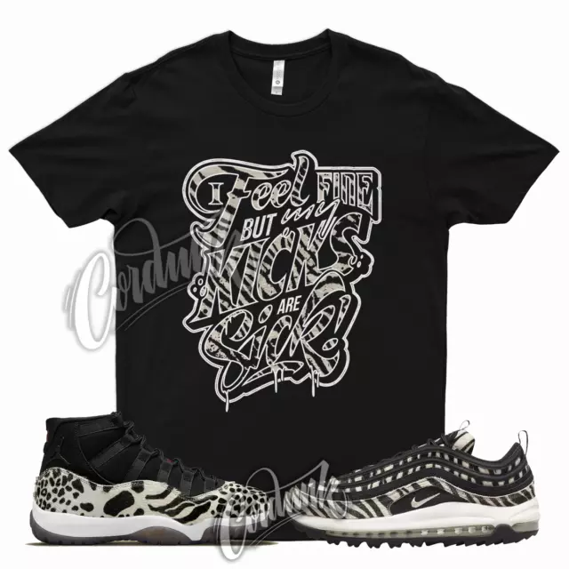 Camisa SICK GRANDE para N Air Max 97 Golf Zebra Animal Instinct 11 Safari Leopardo