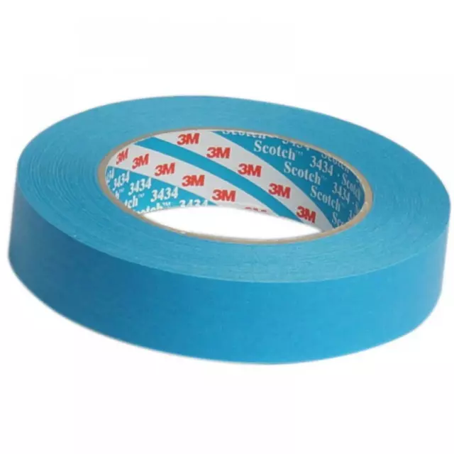 3M Protection Tape - Blue -25MM X 50M- Solvent Resistant Masking - Free Delivery