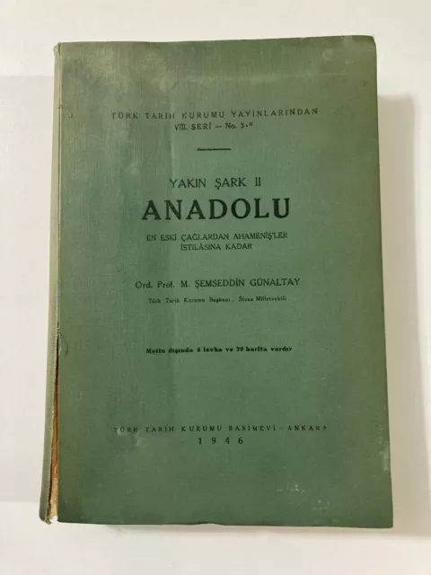 Anatolia from Ancient Times to the Achaemenid Empire 1946 Too many Charts MAPS