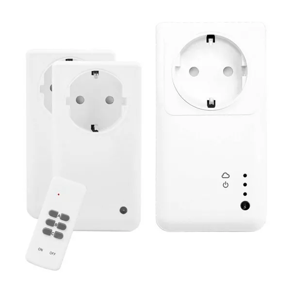 Pack de 3 prises intelligentes avec contrôle à distance et connexion WIFI - Pri 2