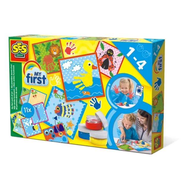 SES CREATIVE Children's My First Work of Art Set, Unisex, 1 to 4 Years