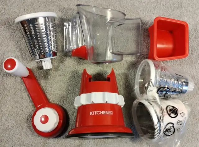KITCHEN HQ SPEED Grater and Slicer with Suction Base Open Box $24.99 -  PicClick