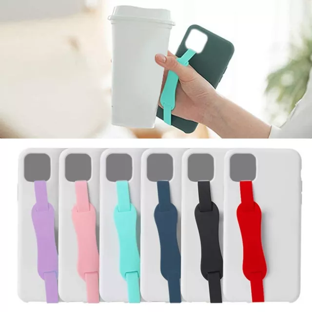 Soft Silicone Wristband Phone Hand Band Grip for iPhone /Huawei/Xiaomi/Samsung