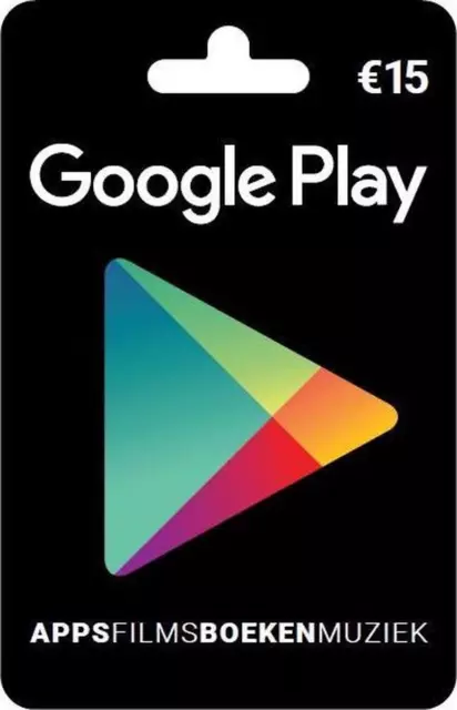 Google Play Card Key 15 Euro (15€) - Gutschein Digital Code - [Nur Für DE]