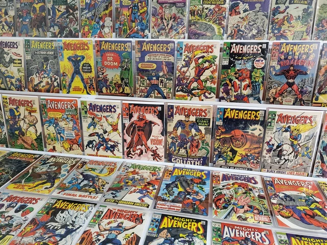 Avengers #12-92 Comic Full Run Lot 23 43 55 57 1st Vision Red Guardian Ultron