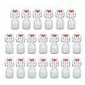 Glass Bottles With Stoppers 20Pcs Swing Top Glass Bottles With Lids 60ml